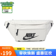 耐克NIKE 王一博同款 中性腰包  休閑包 BA5751-072淺骨色大號