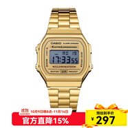 卡西歐復(fù)古防水小方表 A168WG-9W