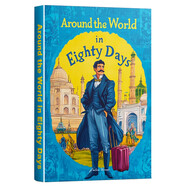 80天環(huán)游地球 Around the World in Eighty Days 英文原版書(shū) 世界經(jīng)典文學(xué)名著(zhù) 中小學(xué)生課外閱讀推薦 英語(yǔ)小說(shuō) [平裝]