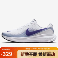 耐克NIKE女子跑步鞋緩震 REVOLUTION 8 運(yùn)動鞋HJ8485-104白藍(lán)38.5