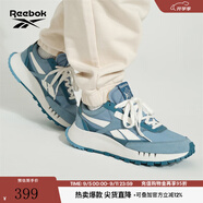 Reebok銳步官方24新品男女CL LEGACY W+蕾格西黑武士休閑復古跑鞋 100222158 霧霾藍 36 (23.5cm),US: 5