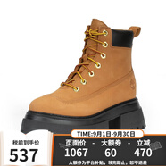 添柏嵐（Timberland）經(jīng)典6寸大黃靴戶外男女防水真皮寬版 A2KMUW女款-小麥色 41.5