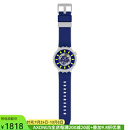 斯沃琪（Swatch）拼色透明表盤(pán)新年禮物酷炫輕奢手表47mm大表盤(pán)SB03M103 Grey os