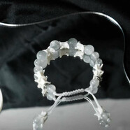 蛇骨手鏈手串手鐲紫水晶手串月光石手鏈禮物粉水晶貓眼石手鏈項鏈 新品蛇骨手鏈