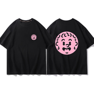 攜魚(yú)2025陳奕迅北京演唱會(huì )周邊短袖T恤表情fear and dresms同款衣服 黑色（北京站同款） M 110cm (兒童碼)