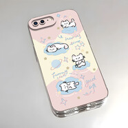 歐銳興適用于iPhone蘋果8手機套7外殼6可愛6s云朵8plus貓貓7plus硅膠6plus軟殼6splus全包防摔手機殼男女 天使眼【A53云朵貓貓】單殼 iPhone 6