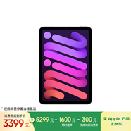Apple/蘋果 iPad mini (A17 Pro) 8.3英寸 平板電腦(128G eSIM版/mini7/MXQ33CH/A)紫色