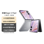 榮耀Magic V Flip2 小折疊屏 AI 2億寫真自拍 5500mAh青海湖電池 12+1T鈦空灰 拍照 5G手機(jī)