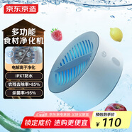 京東京造 便攜果蔬清洗機 食材凈化機凈化器家用水果食品消毒凈食機多功能去農(nóng)殘洗菜 男生生日禮物女實用