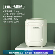 大宇（DAEWOO）內(nèi)衣全自動(dòng)小型專(zhuān)用迷你洗衣機(jī)FM02 奶糖白