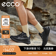愛步（ECCO）戶外運動鞋男 徒步登山鞋男士休閑鞋男鞋防滑七夕禮物 奧途824254 黑色82425451052 45