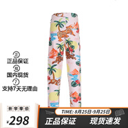 KENZO高田賢三 褲子童裝女童多色棉質(zhì)印花長(zhǎng)褲 KN2400832 60A (64) 尺碼備注