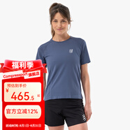 COMPRESSPORT跑步 Performance 短袖 III 女 SS Tshirt 墨水藍 （25款) XS