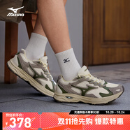 美津濃（MIZUNO）男女跑步運(yùn)動(dòng)休閑鞋緩震透氣網(wǎng)面拼接RACER S 1.0 20/春芽綠 42