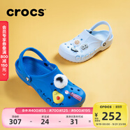 卡駱馳crocs洞洞鞋貝雅男鞋女鞋輕便耐磨一腳蹬拖鞋休閑鞋|10126 青花瓷藍(lán)-4JL 41 /42(260mm)