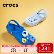 卡駱馳（CROCS）洞洞鞋貝雅男鞋女鞋輕便耐磨一腳蹬拖鞋休閑鞋|10126 青花瓷藍(lán)-4JL 43 (270mm)