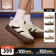 PALLADIUM帕拉丁德訓(xùn)音符鞋潮流男女款板鞋99324 白/黑/棕 40