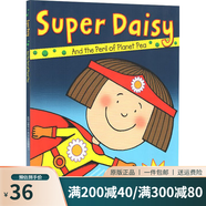 英文原版繪本 Super Daisy 吳敏蘭書(shū)單 鬼馬精靈 Nick Sharratt 兒童幼兒認知啟蒙開(kāi)發(fā)學(xué)習 親子互動(dòng)圖畫(huà)故事書(shū) 綠山墻