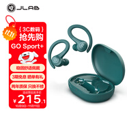 JLab GO Sport+藍(lán)牙運(yùn)動(dòng)耳機(jī) 戶外騎行跑步掛耳式無線耳機(jī)入耳式通話降噪 長續(xù)航 IP55防塵防水 青綠色