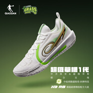 喬丹【超級草根1代】籃球鞋耐磨透氣回彈科技專(zhuān)業(yè)運動(dòng)鞋QDA013254199 云峰白/霓虹綠 41