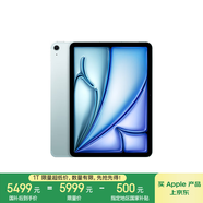 Apple/蘋(píng)果 iPad Air 11英寸 M2芯片 2024年新款平板電腦(Air6/1TB eSIM版/MUYC3CH/A)藍色