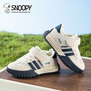 SNOOPY史努比童鞋男童運(yùn)動(dòng)鞋兒童百搭耐磨跑鞋單網(wǎng)透氣休閑鞋3811米藍(lán)29