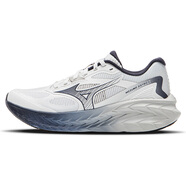 美津濃（MIZUNO）【歡樂社】MIZUNO美津濃回彈護(hù)膝慢跑鞋運(yùn)動(dòng)鞋ASTRO X 05/白色/平菇灰/深藍(lán) 36.5
