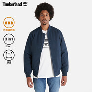 添柏嵐（Timberland）戶外男大雨級防水棉服三合一沖鋒衣夾克A5YC5 A5YC5433 L 180_108A