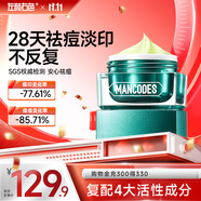 左顏右色水楊酸祛痘膏10g淡印舒緩控油青春痘祛暗瘡男士面霜秋冬護膚品