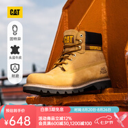 CAT卡特大黃靴馬丁靴男靴牛皮面固特異戶外工裝登山靴P725756O1EDC25 經(jīng)典款 41