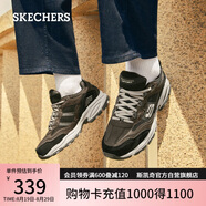 斯凱奇（Skechers）七夕禮物男鞋夏季透氣老爹鞋休閑熊貓鞋軟底運動(dòng)鞋237067
