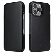 菲爾尚恩（fierreshann）新款適用iPhone17Max手機套16Plus翻蓋式真皮保護殼14p 黑 iPhone 7plus/8plus