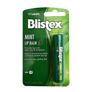 碧唇（Blistex）blistex碧唇小藍罐瓶潤唇膏滋潤無(wú)色修護保濕男女舒緩唇膜唇霜 4.25g1支小綠管/薄荷味