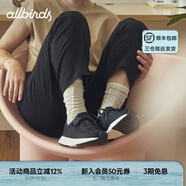 Allbirds復(fù)古阿甘鞋Courier休閑鞋男士透氣經(jīng)典運(yùn)動(dòng)跑步女鞋通勤鞋 灰黑拼色 38 /W8 女碼