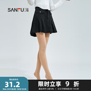 三福 女褲襪單條裝 淑女易搭收腹提臀不易下滑連腳絲襪823295 膚色 均碼