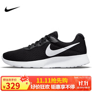 耐克NIKE女休閑鞋透氣緩震TANJUN運(yùn)動(dòng)鞋DJ6257-004黑白38.5