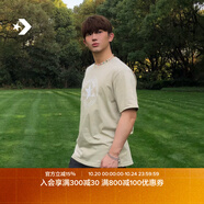 匡威（Converse）官方 經(jīng)典星星貼片全棉短袖圓領(lǐng)男女T恤10025459 10025459-A36 S