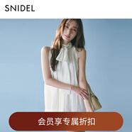 SNIDEL2025秋冬新品甜美仙女無(wú)袖領(lǐng)結襯衫短裙褲套裝SWFO254012 象牙白 M (1)
