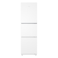 海爾（Haier）小型三門(mén)冰箱風(fēng)冷無(wú)霜干濕分儲小戶(hù)型家用租房宿舍出租房三開(kāi)門(mén)多門(mén)電冰箱節能省電低噪中門(mén)軟冷凍 251升銀色三門(mén)冰箱+風(fēng)冷無(wú)霜+黑金凈化+深冷速凍