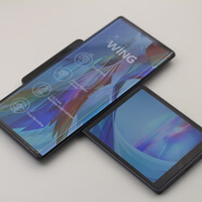 LG新款LG Wing 雙卡雙待通4G5G安卓智能折疊側滑旋轉分多屏手機 單卡黑色 256GB_官方標配_中國大陸