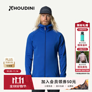 Houdini胡丁尼PowerHoudi魔術(shù)大師戶外25秋冬新男polartec抓絨內(nèi)膽外套 Tribe Blue（部落藍） 2XL 身高175-190cm體重75-95kg