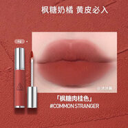 3CE奶唇泥啞光柔霧唇釉唇彩口紅鐵銹棕布朗尼蘋(píng)果紅玫瑰色保濕持妝久【熱賣(mài)色】#COMMON STRANGER「楓糖肉桂色」