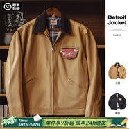 馬登工裝底特律獵裝夾克男美式復古J001巴恩風(fēng)翻領(lǐng)谷倉外套秋季新款 卡其色 【美拉德穿搭/星級穿越同款】 3XL