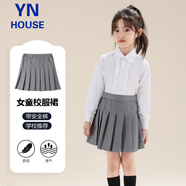 衣諾坊女童百褶裙演出服禮服英倫風短裙校園合唱服黑色西裝校服園服六一