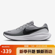 耐克NIKE男子跑步鞋緩震 REVOLUTION 8 運(yùn)動(dòng)鞋HJ9198-004黑灰 45