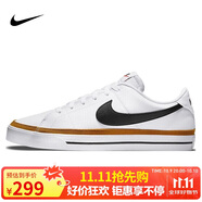 耐克NIKE板鞋男經(jīng)典緩震COURT LEGACY運動(dòng)鞋DH3162-100白40.5