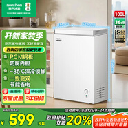 容聲（Ronshen）100升小型冰柜家用冷藏冷凍轉(zhuǎn)換臥式冷柜一級能效頂開門母乳存放小冰箱BD/BC-100E10HNLAJ