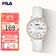 斐樂(lè )（FILA）學(xué)生考試專(zhuān)用手表男女初高中生簡(jiǎn)約夜光防水石英表6634-103