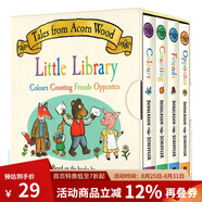 橡樹林的故事 英文原版 Tales From Acorn Wood Little Library 4冊紙板 禮盒裝 兒童幼兒啟蒙學(xué)習(xí) 咕嚕牛同作者Julia Donaldson 綠山墻 .