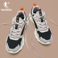 喬丹男鞋秋季跑步鞋2025新款透氣網(wǎng)面運動(dòng)鞋男款青少年休閑老爹鞋 浮石色/黑色 45